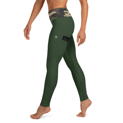 GB RACING GREEN LEGGINGS with Pocket