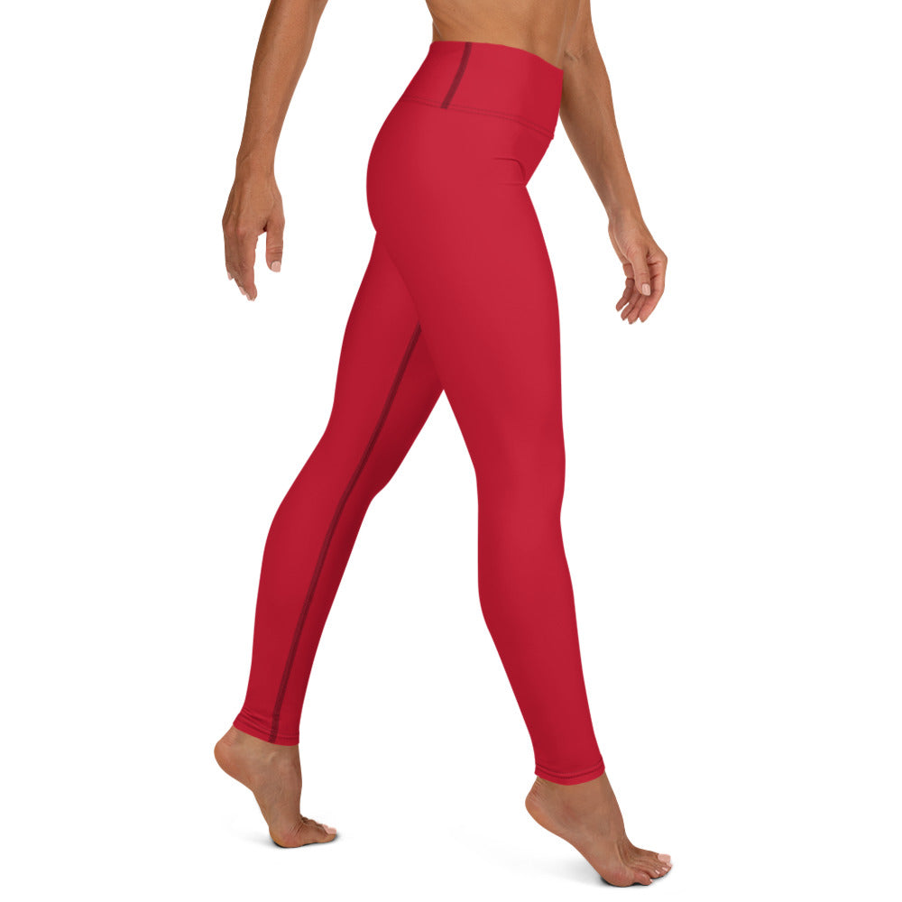 AB BASIC CAB Soft RED LEGGINGS