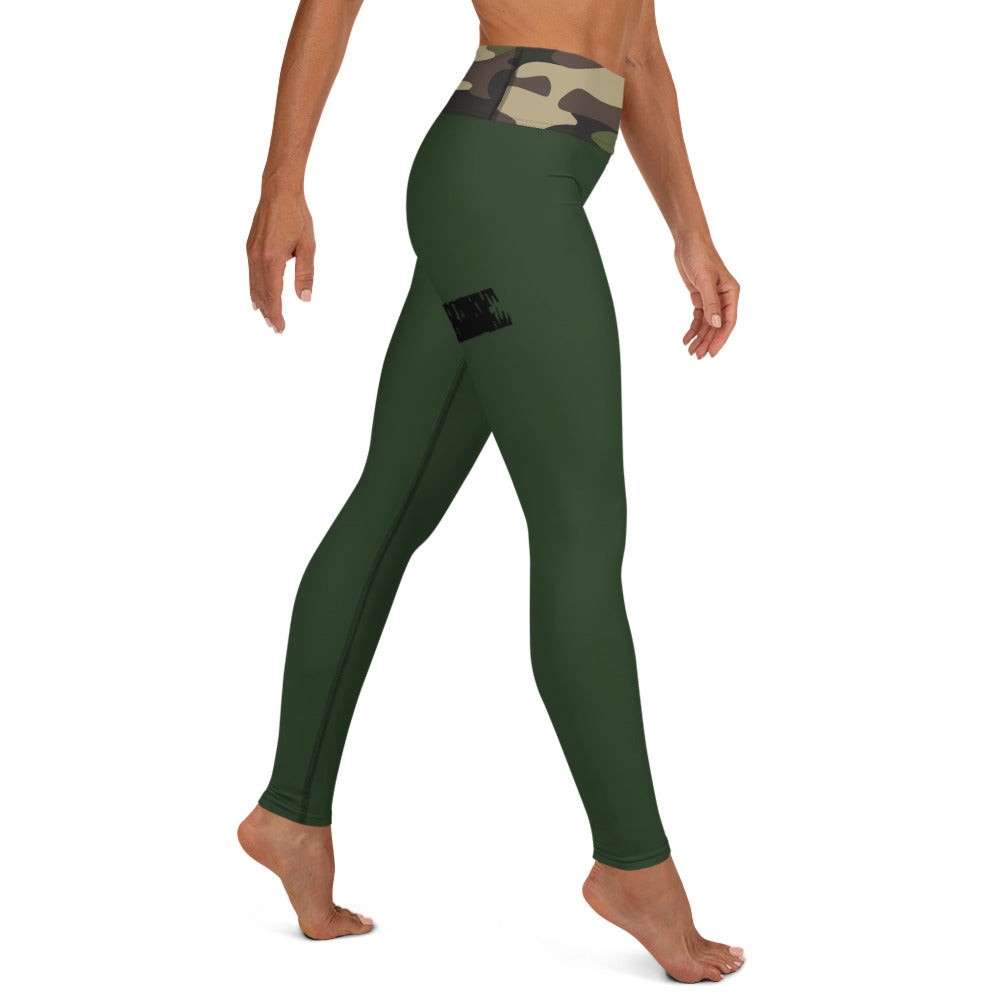 GB RACING GREEN LEGGINGS with Pocket