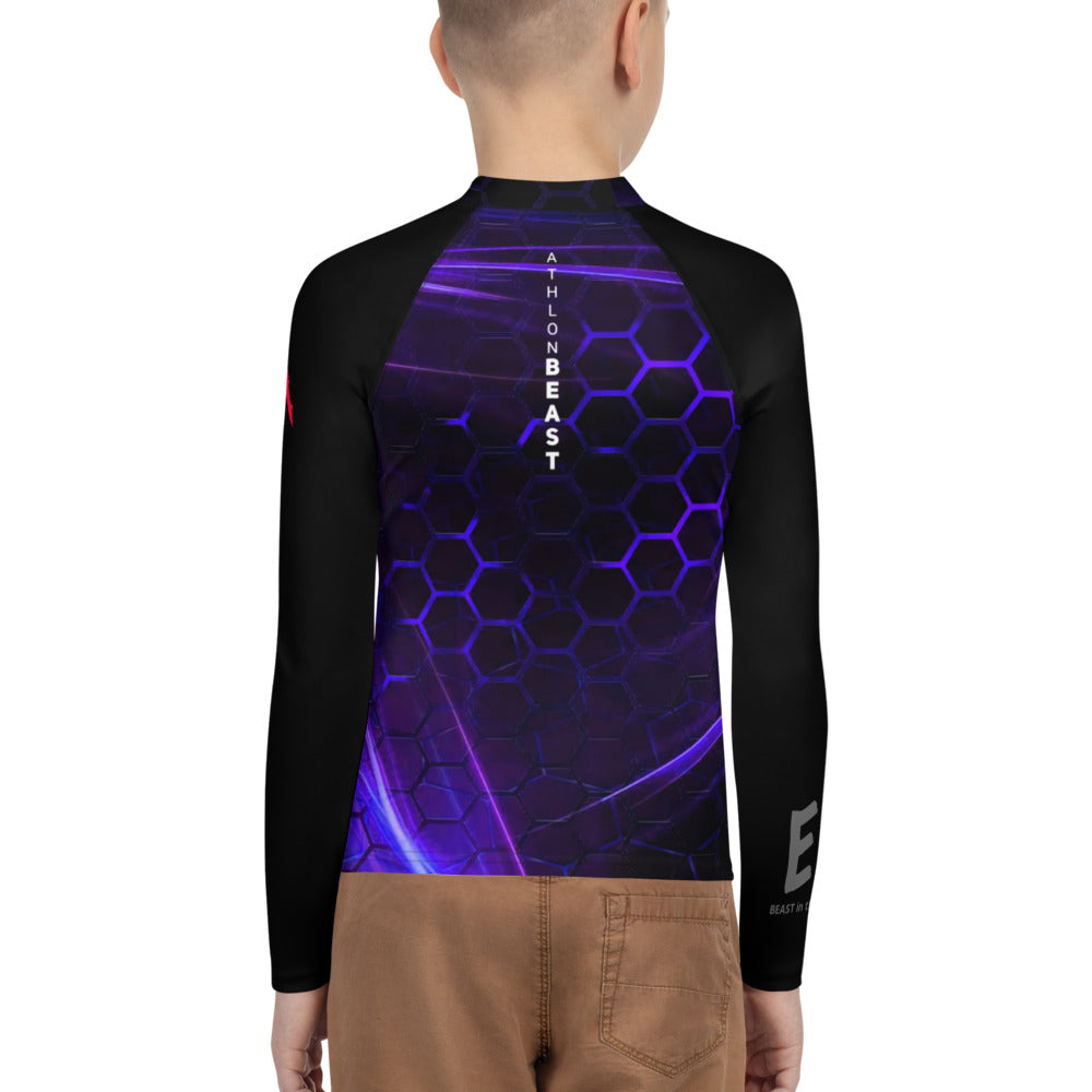 BOUNTY HUNTER Blue Youth Rash Guard / Vest