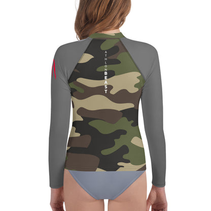 ARMY GREY AXB Youth Rash Guard / Vest