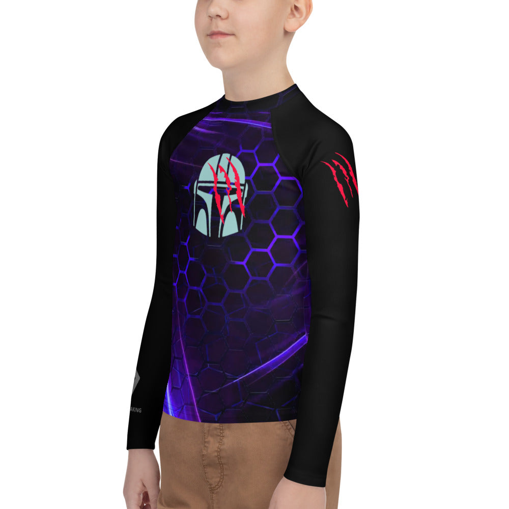 BOUNTY HUNTER Blue Youth Rash Guard / Vest