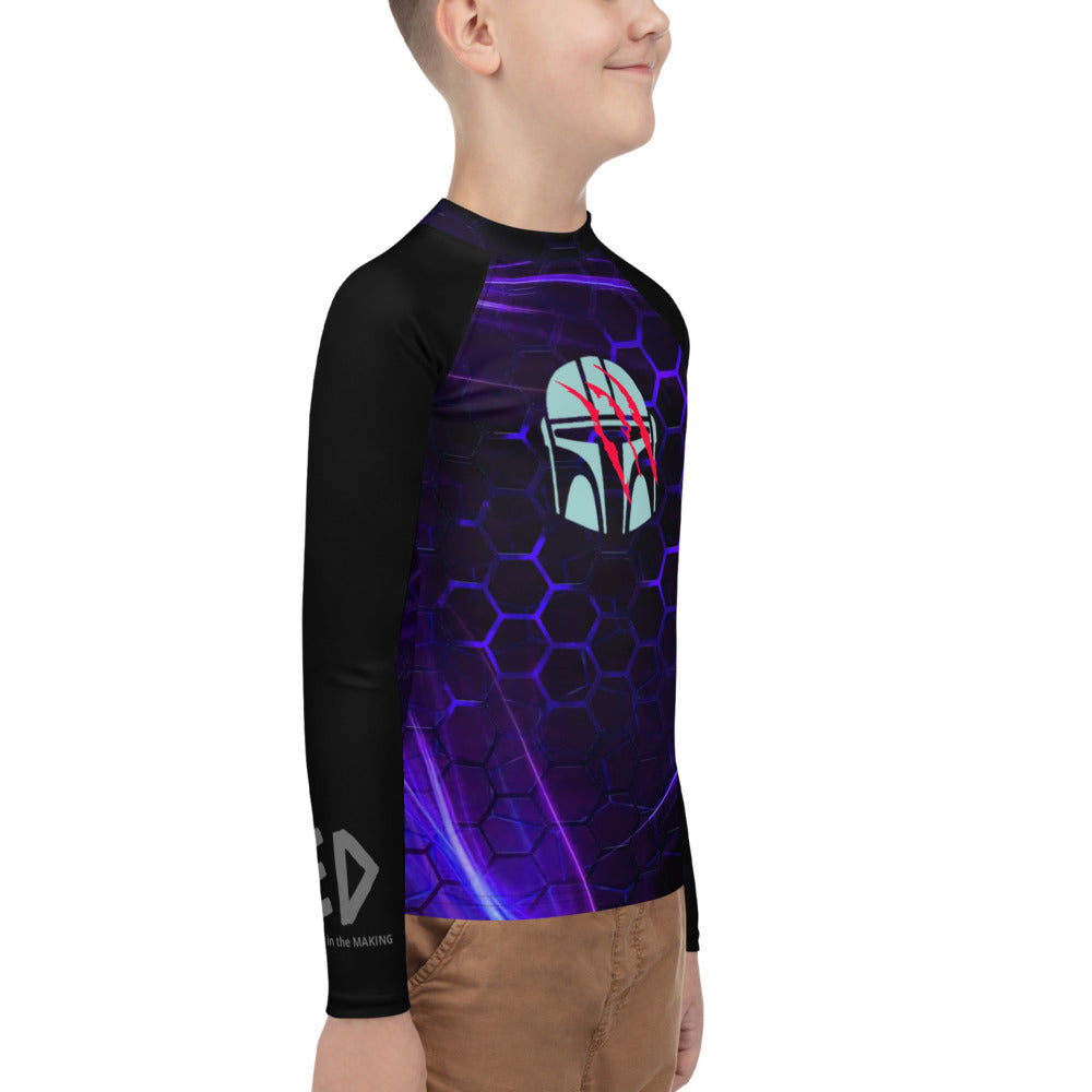 BOUNTY HUNTER Blue Youth Rash Guard / Vest