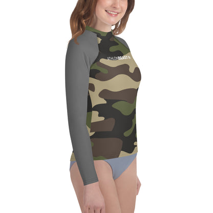 ARMY GREY AXB Youth Rash Guard / Vest