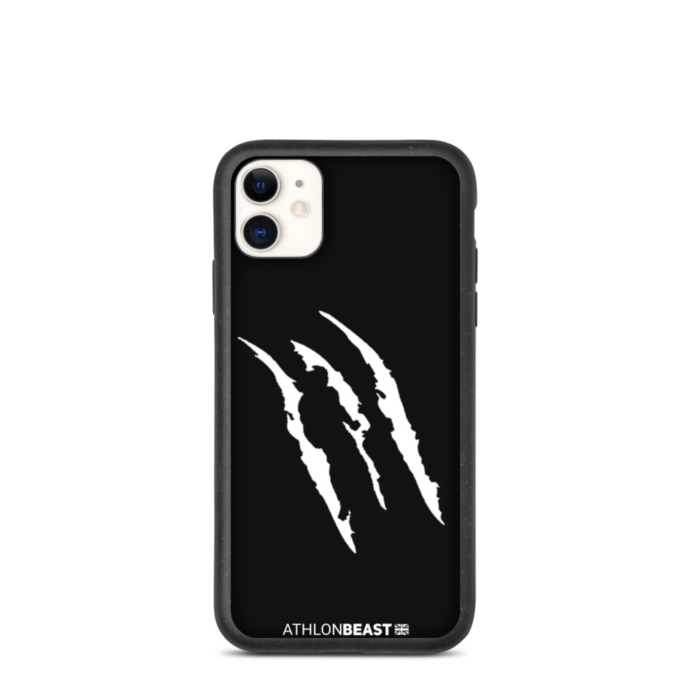 Scratch Black Biodegradable phone case