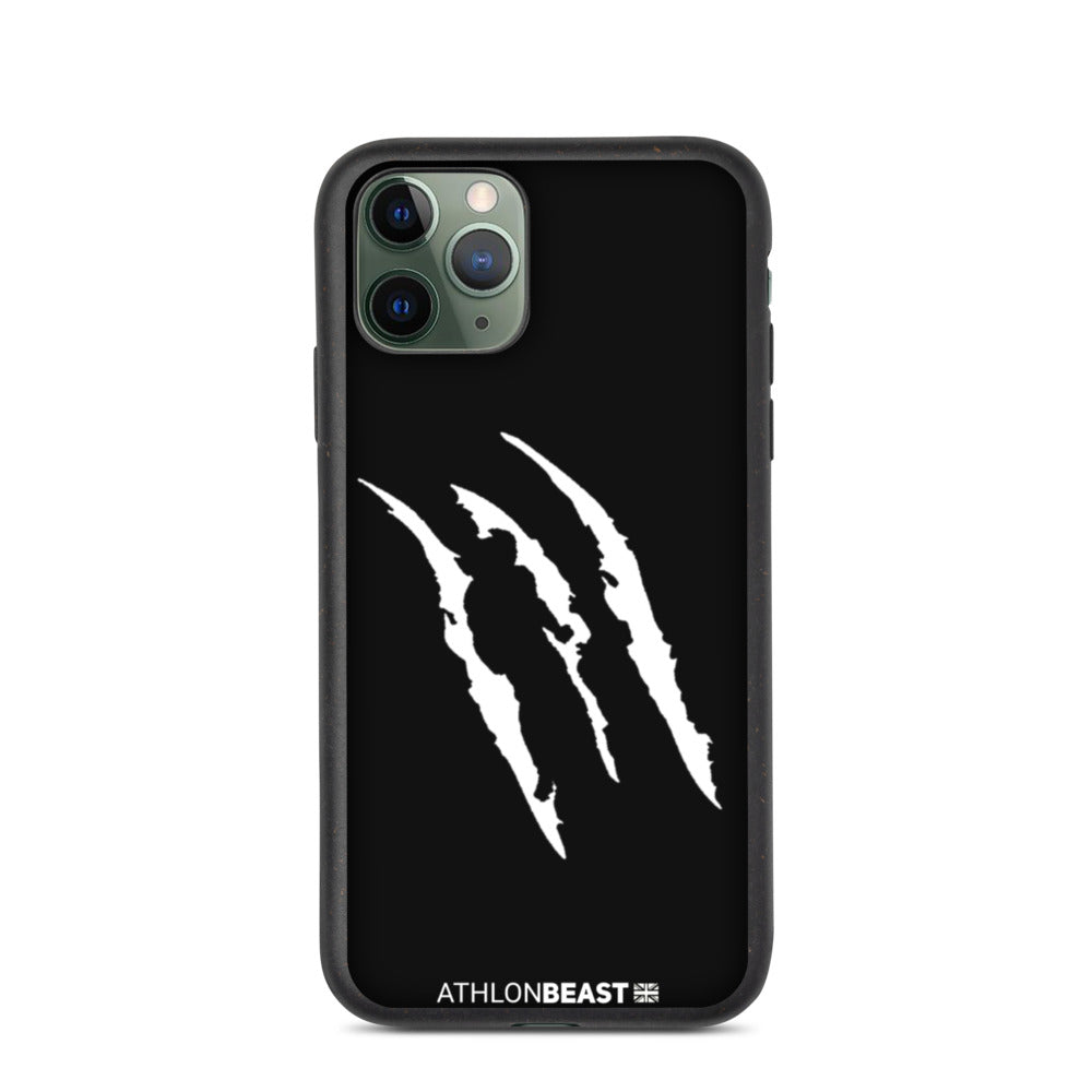 Scratch Black Biodegradable phone case