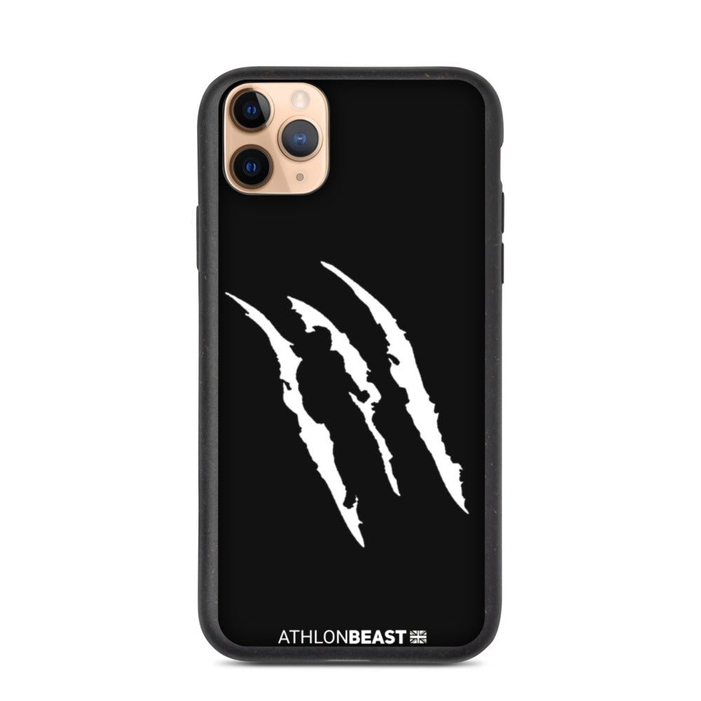 Scratch Black Biodegradable phone case