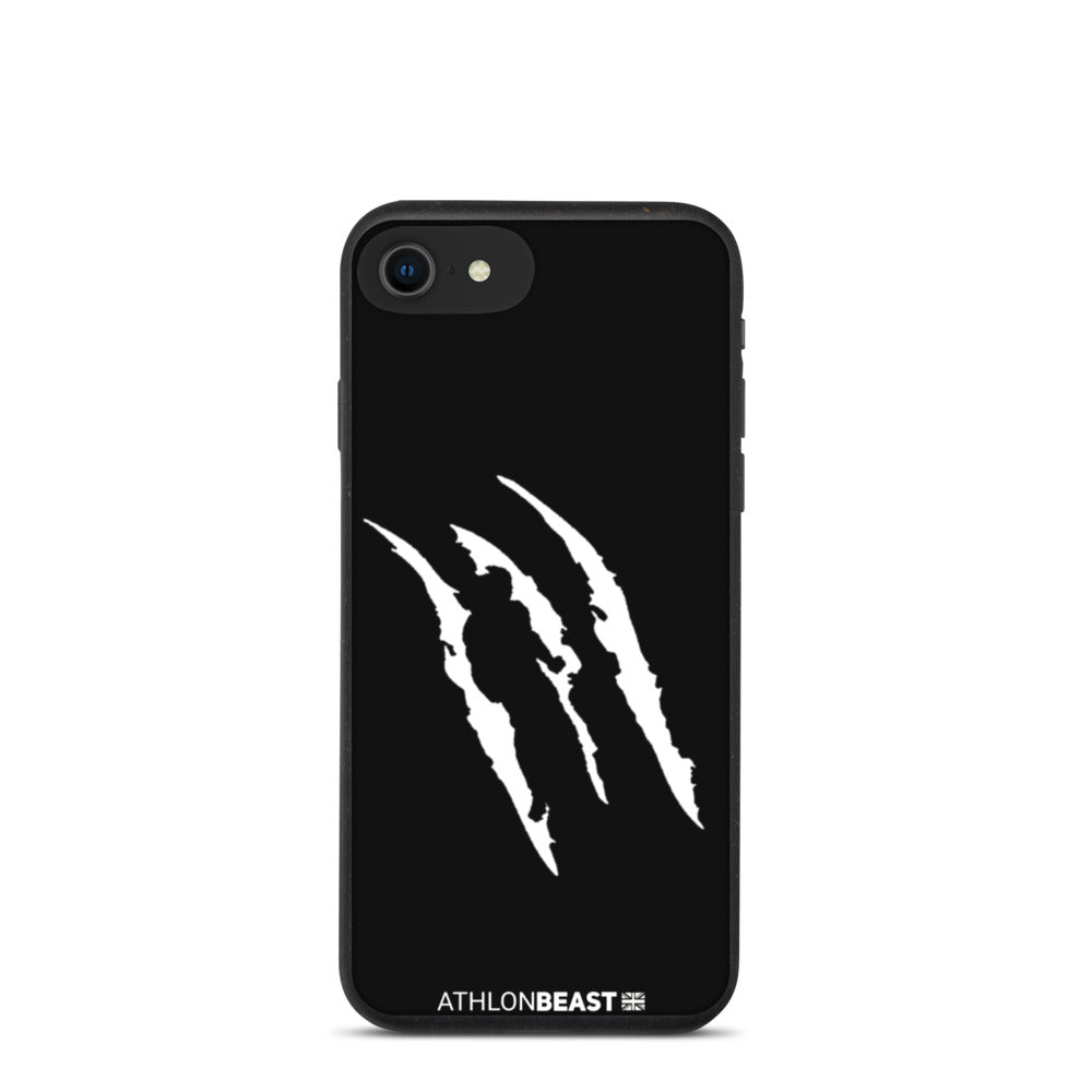 Scratch Black Biodegradable phone case