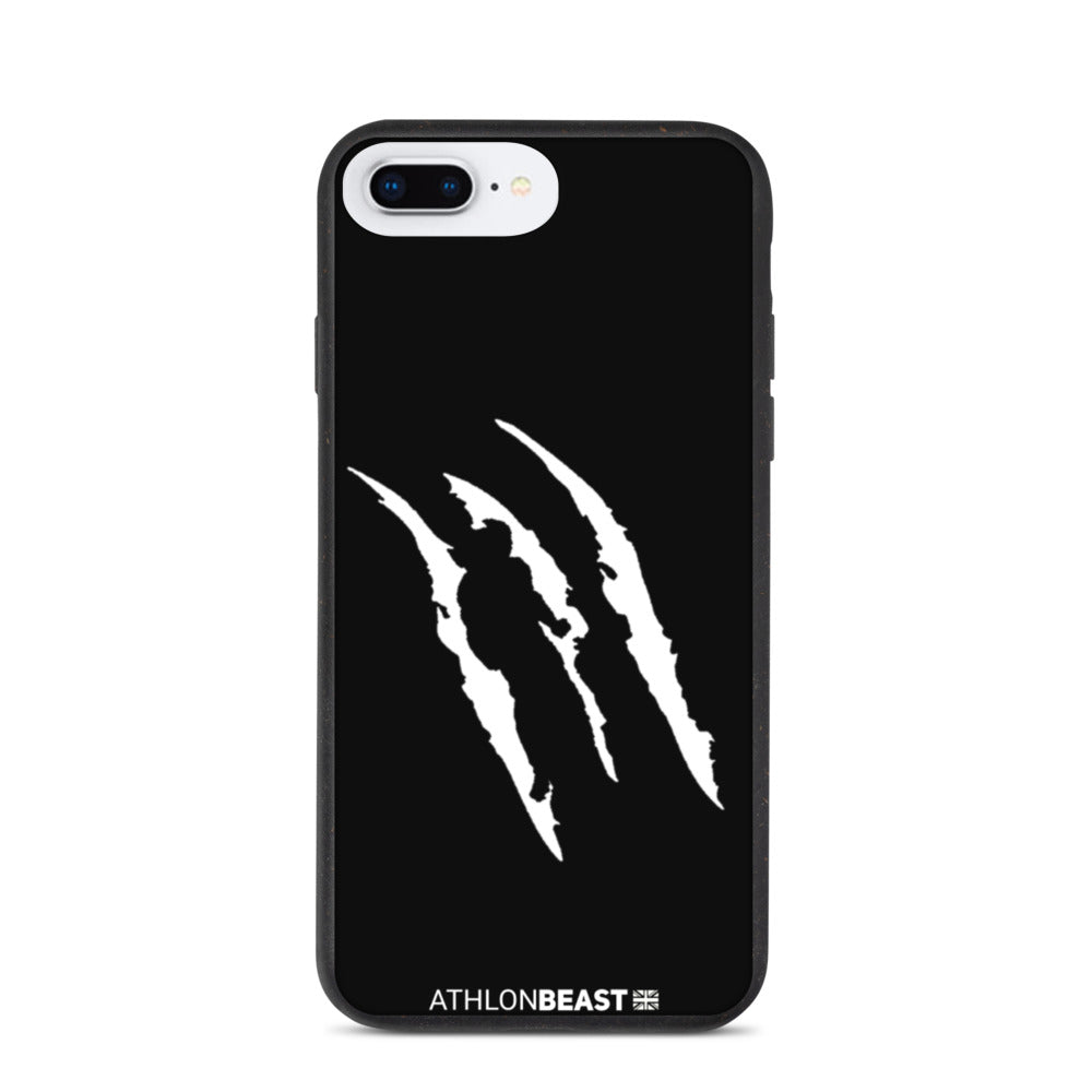 Scratch Black Biodegradable phone case