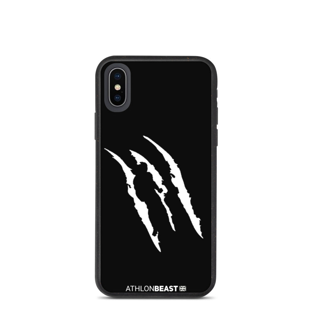 Scratch Black Biodegradable phone case