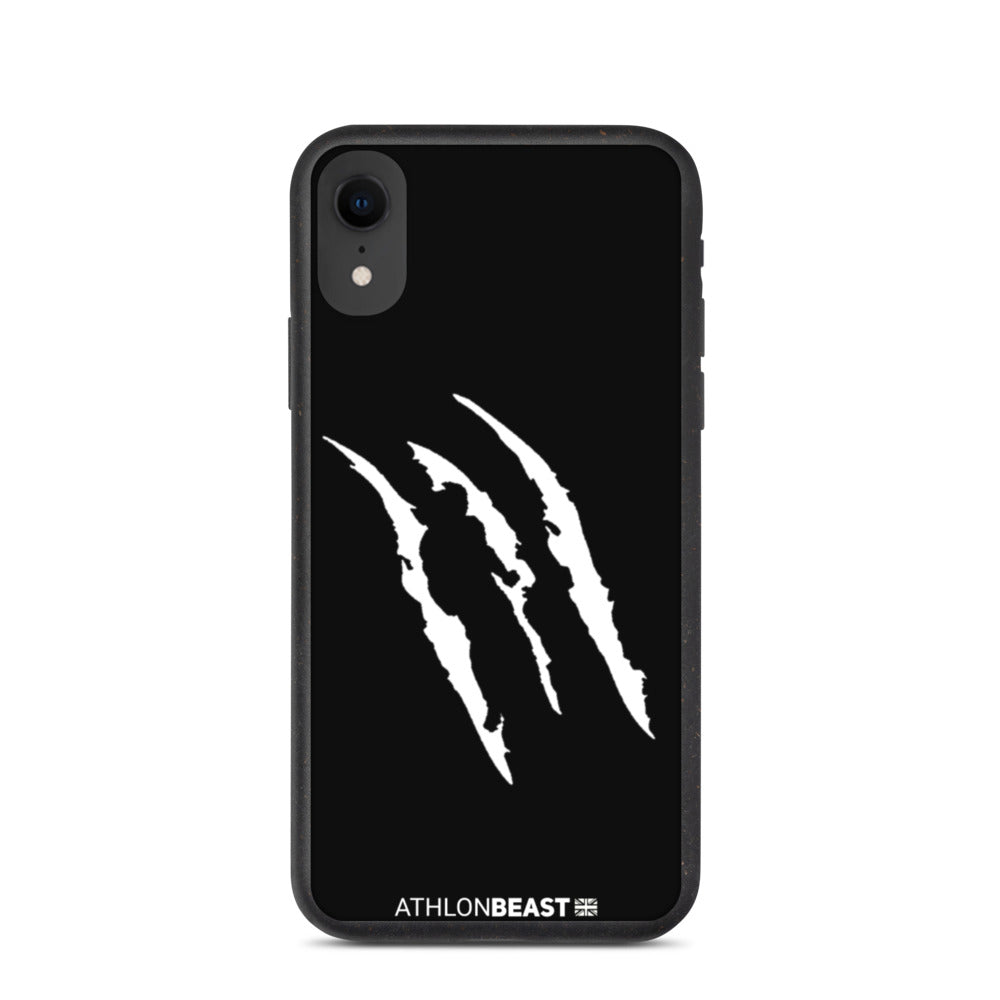 Scratch Black Biodegradable phone case