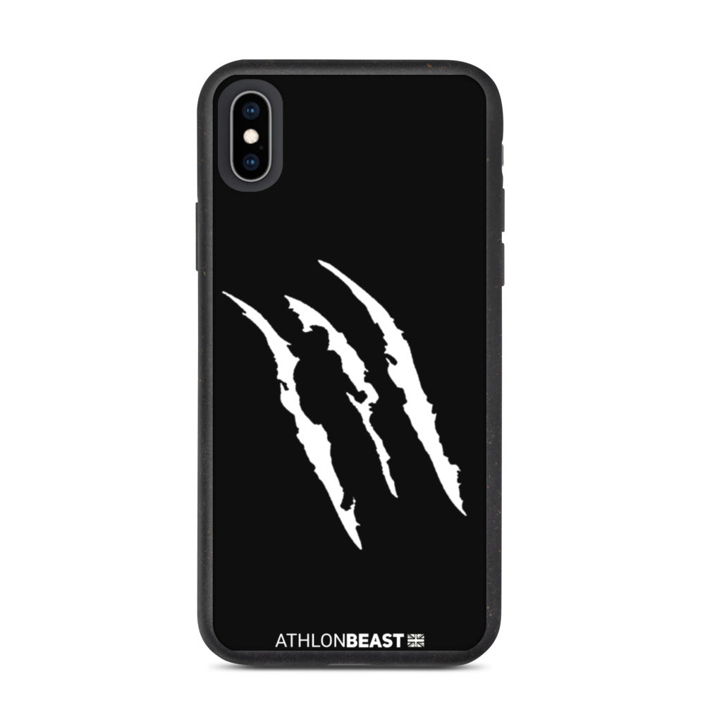 Scratch Black Biodegradable phone case