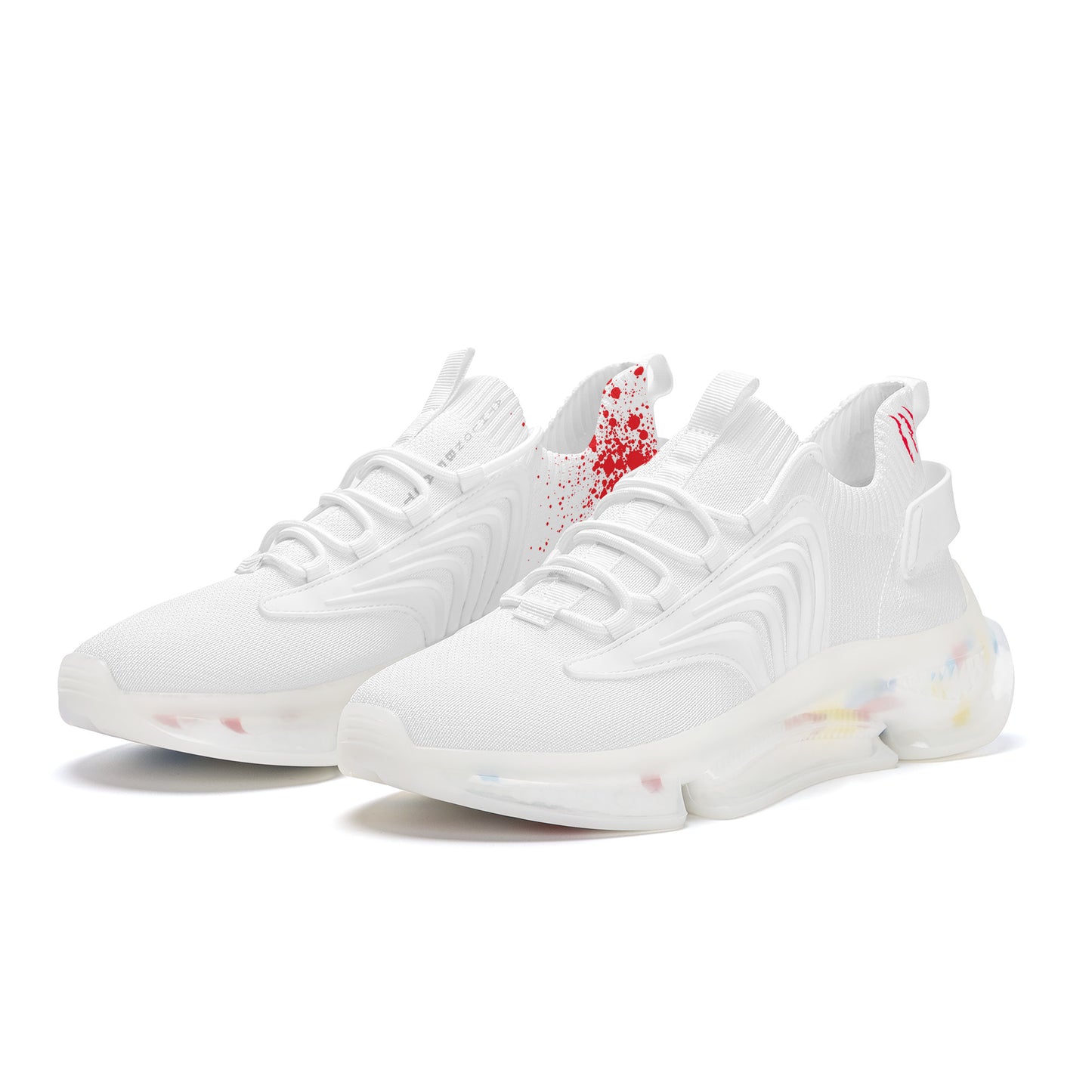 PUMP N FLY Reacts Trainers - White/White