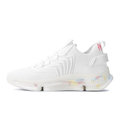 PUMP N FLY Reacts Trainers - White/White