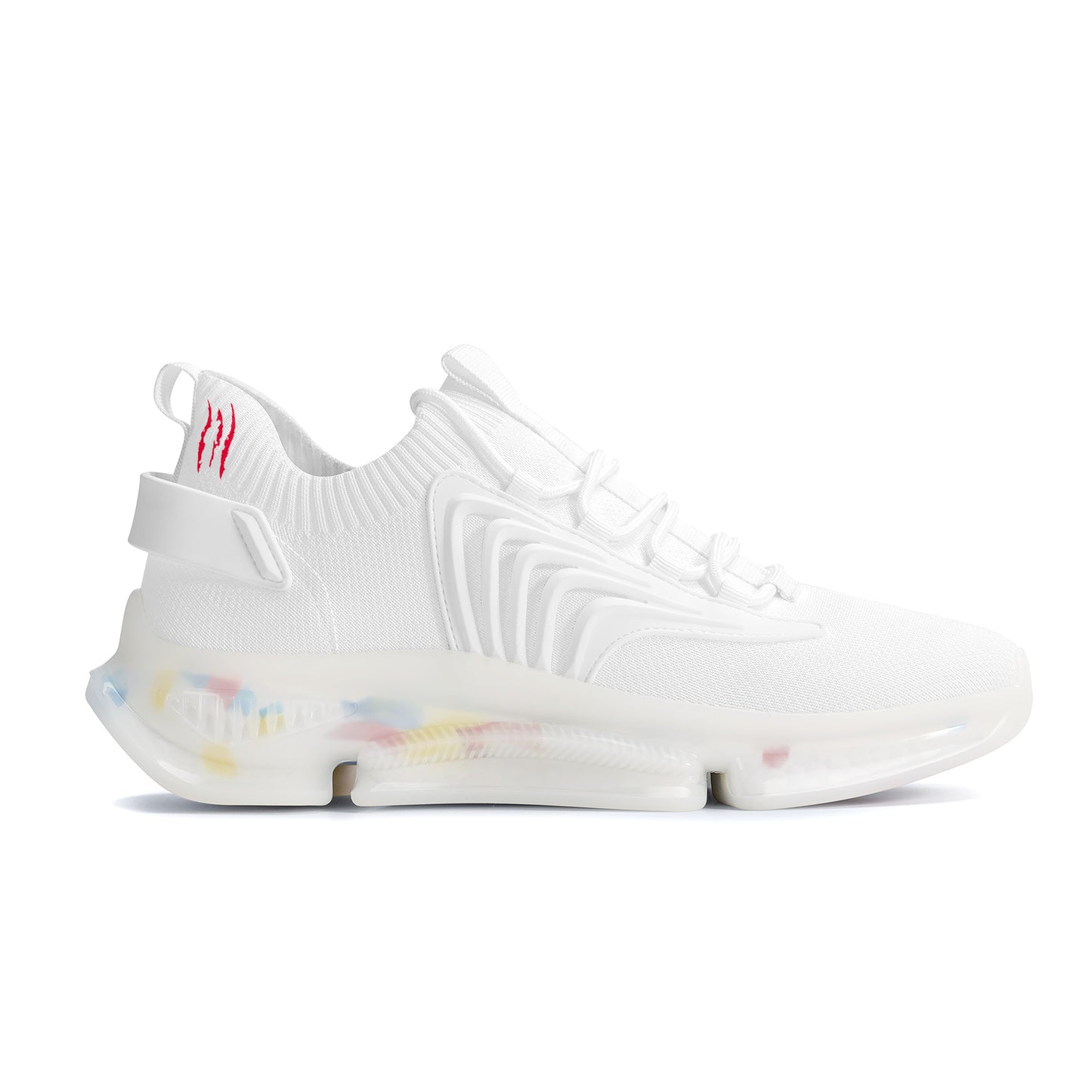 PUMP N FLY Reacts Trainers - White/White