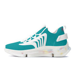 PUMP N FLY Reacts Trainers - White/Deep Turquois