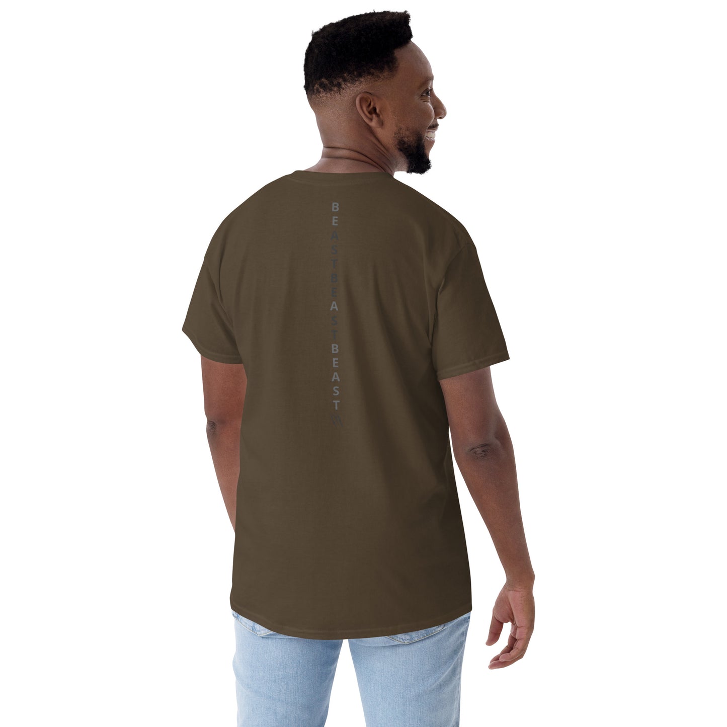 BE A BEAST SPINE Short Sleeve T-Shirt