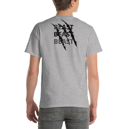 BE A BEAST SCRATCH Short Sleeve T-Shirt