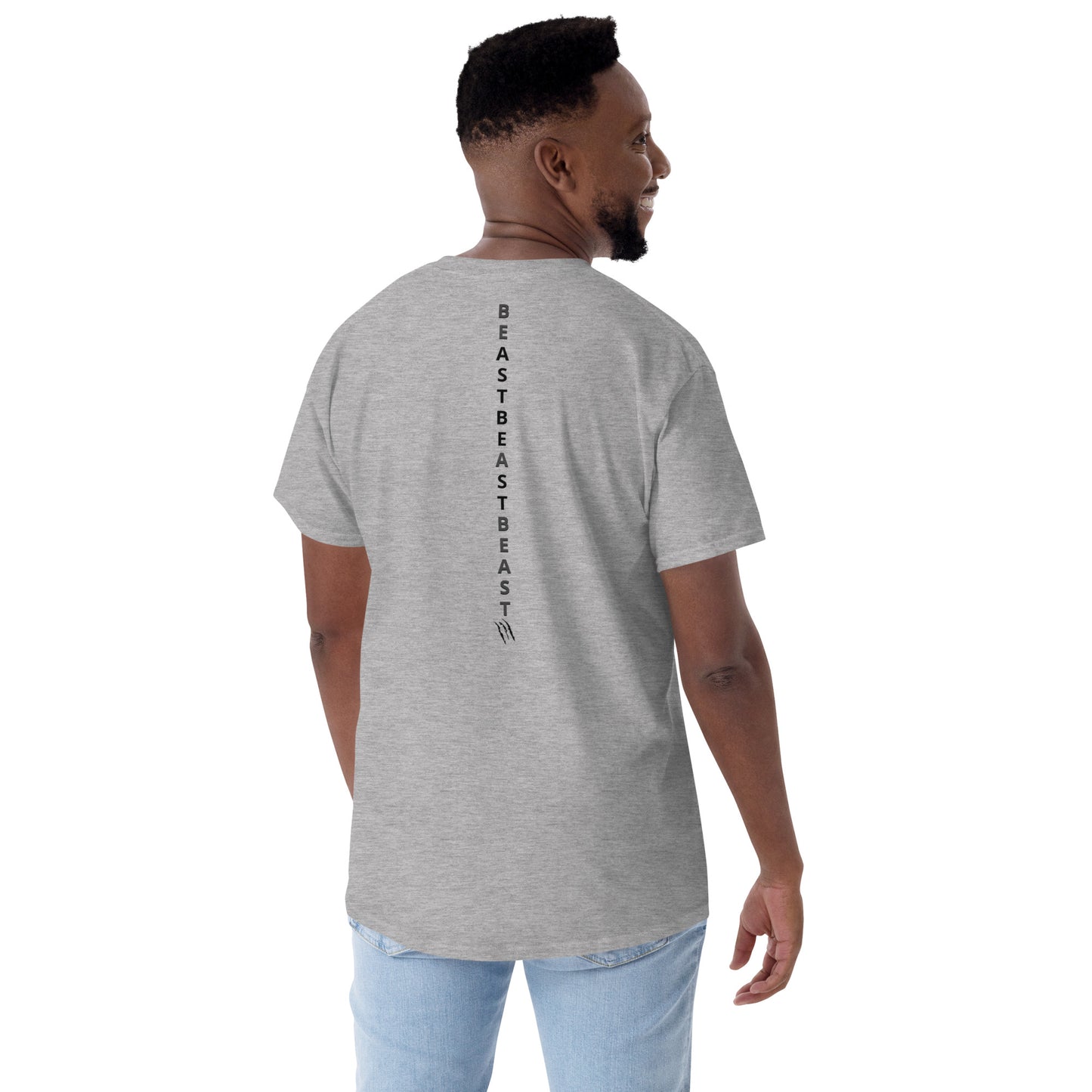 BE A BEAST SPINE Short Sleeve T-Shirt