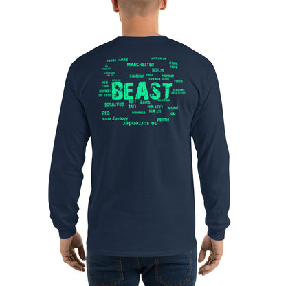 BEAST WORLD Men’s Long Sleeve Shirt