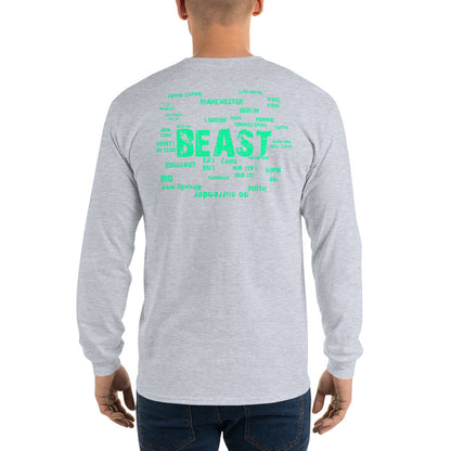 BEAST WORLD Men’s Long Sleeve Shirt