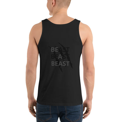 BE A BEAST SCRATCH Unisex Tank Top