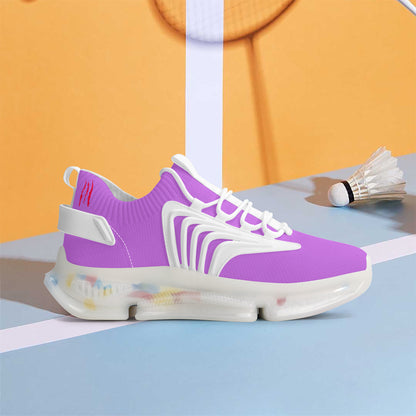 PUMP N FLY Reacts Trainers - White/Violet