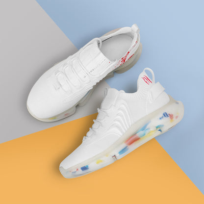 PUMP N FLY Reacts Trainers - White/White