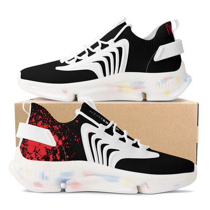 PUMP N FLY Reacts Trainers - White/Black