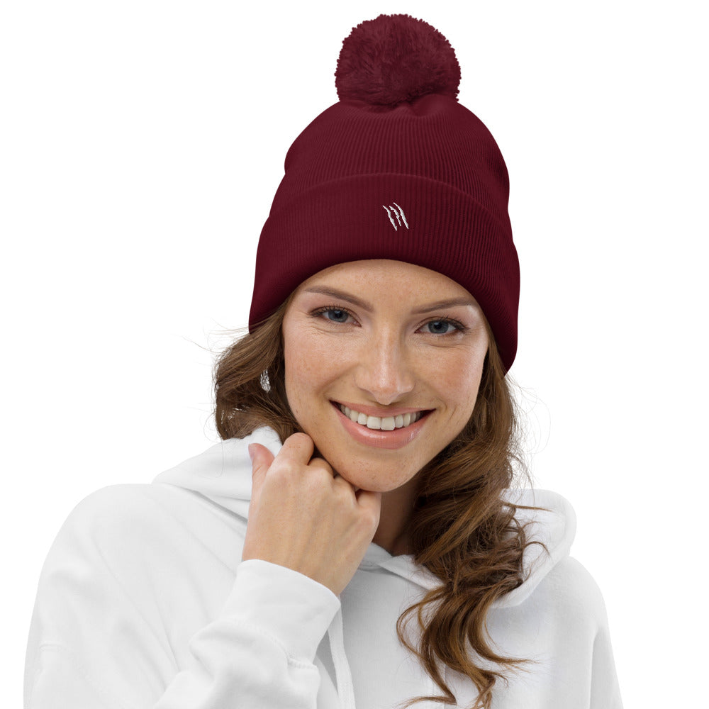 SCRATCH Pom pom beanie