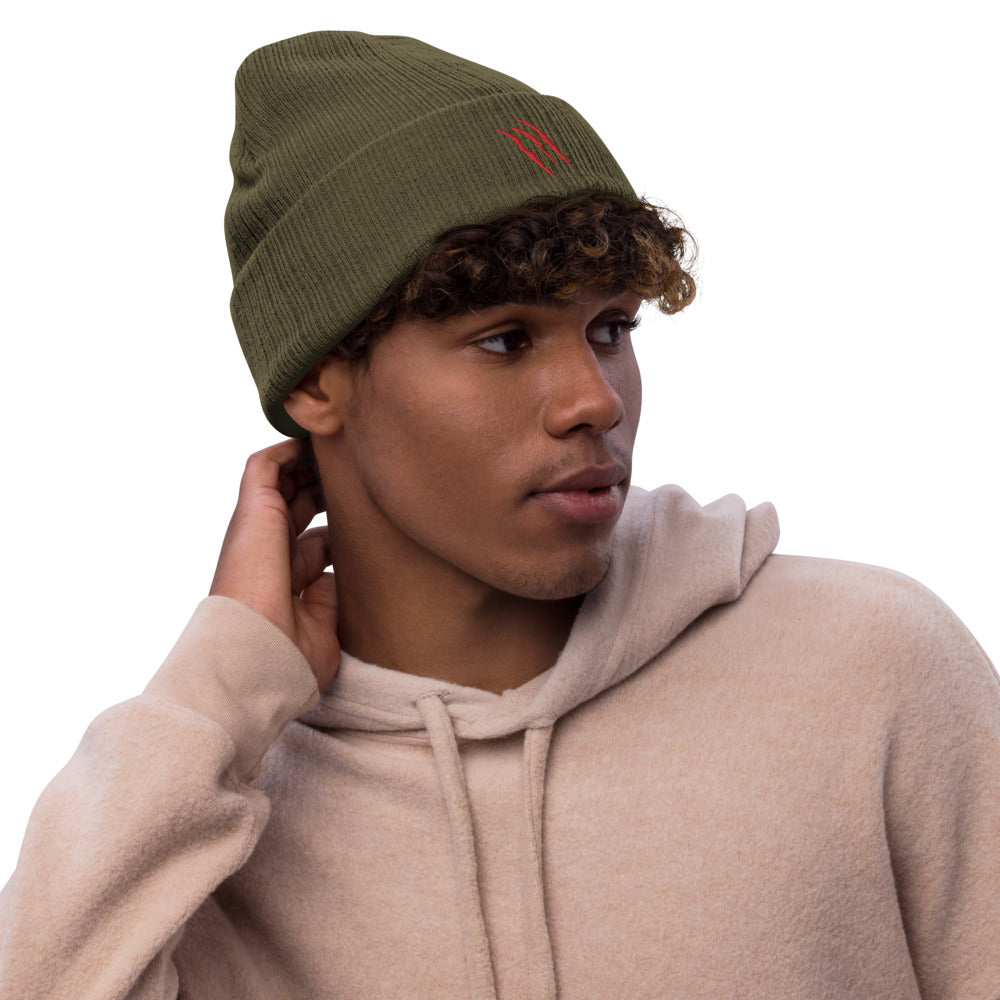 Scratch Recycled cuffed beanie