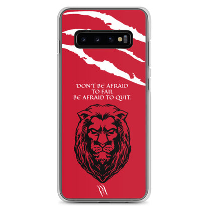 LION Samsung Case RED