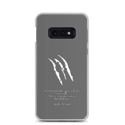 KOBE Quote Samsung Case GREY