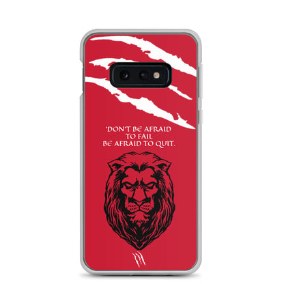 LION Samsung Case RED