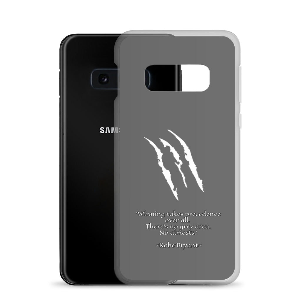 KOBE Quote Samsung Case GREY