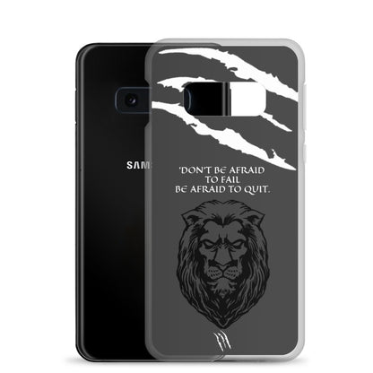 LION Samsung Case GREY