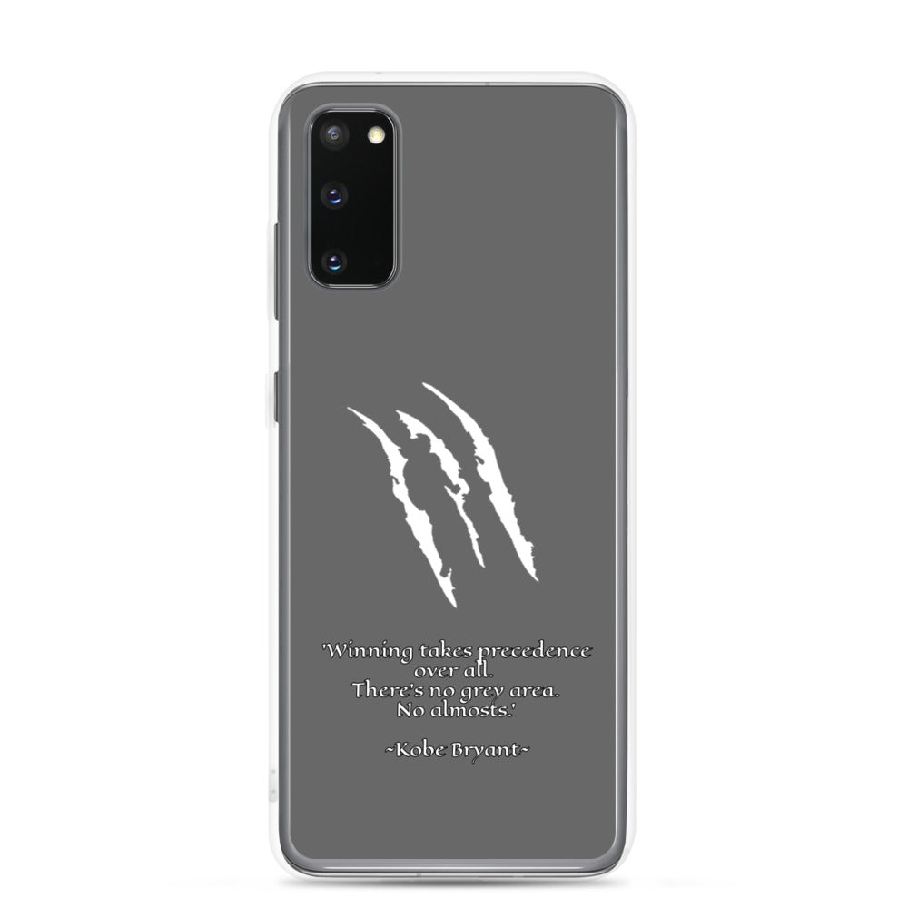 KOBE Quote Samsung Case GREY