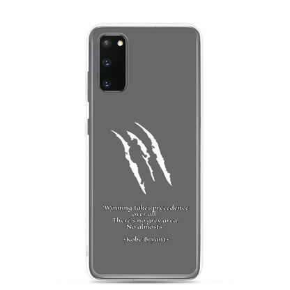 KOBE Quote Samsung Case GREY