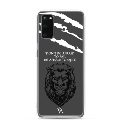 LION Samsung Case GREY