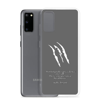 KOBE Quote Samsung Case GREY