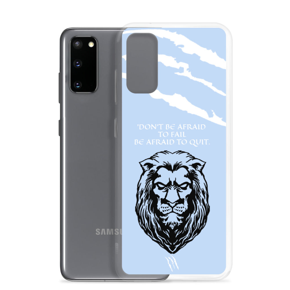 LION Samsung Case ICE Blue