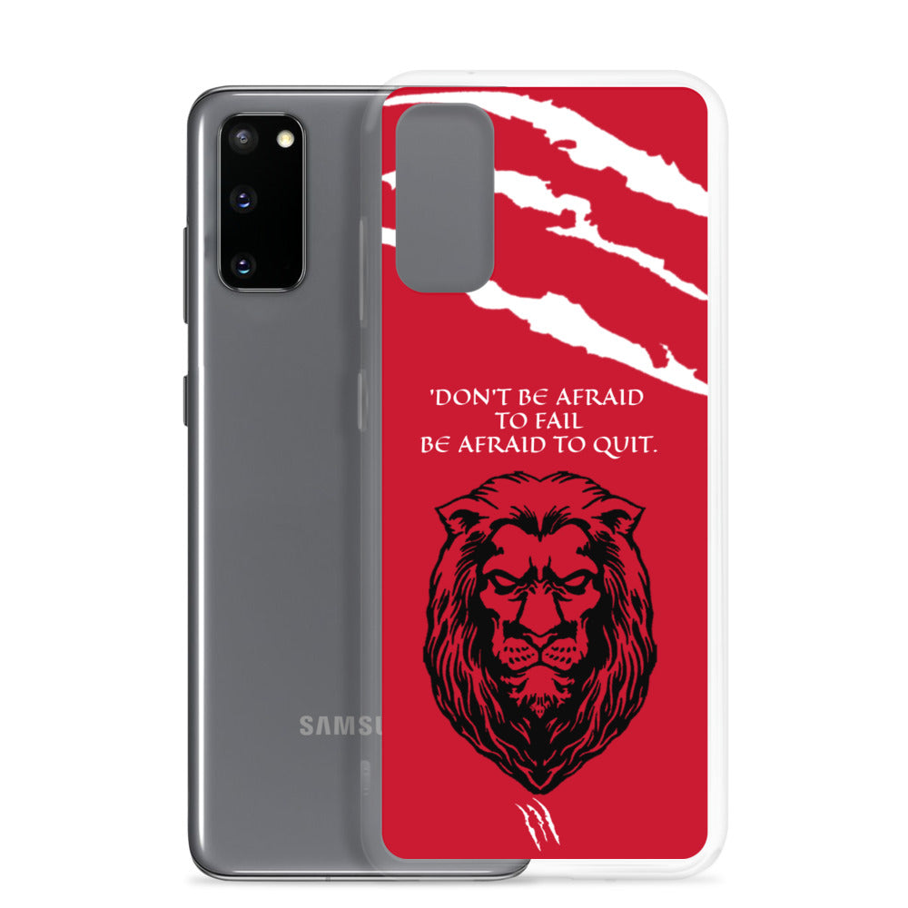 LION Samsung Case RED