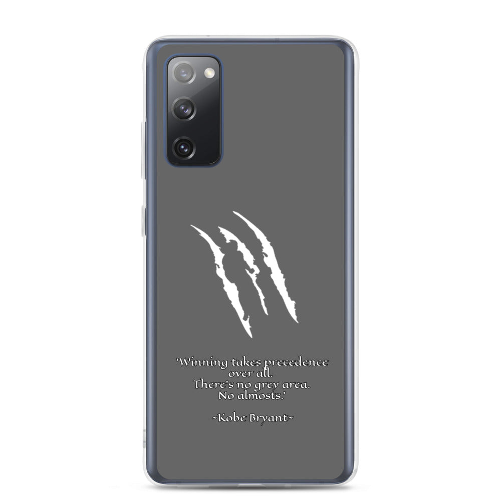 KOBE Quote Samsung Case GREY