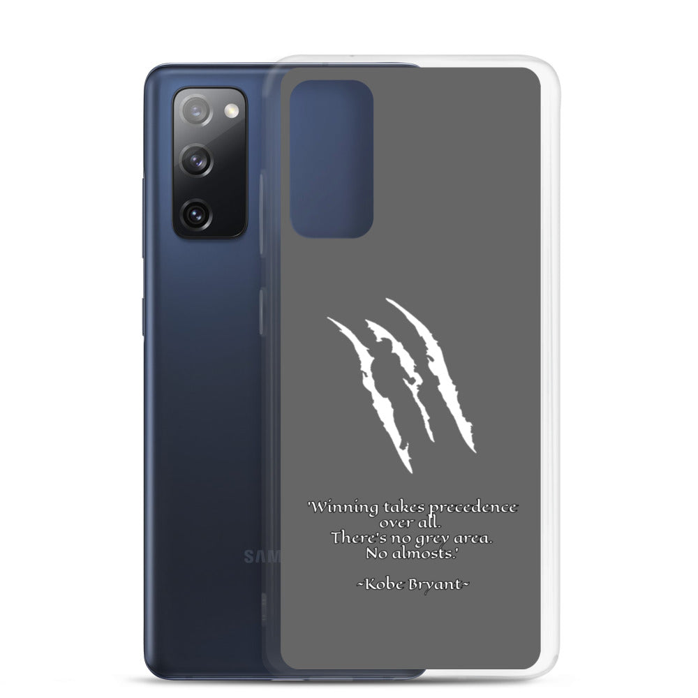 KOBE Quote Samsung Case GREY