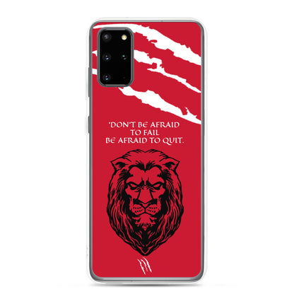 LION Samsung Case RED