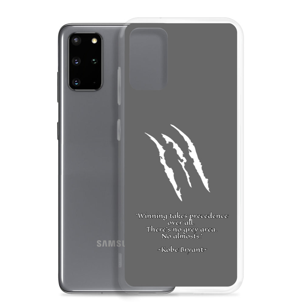 KOBE Quote Samsung Case GREY