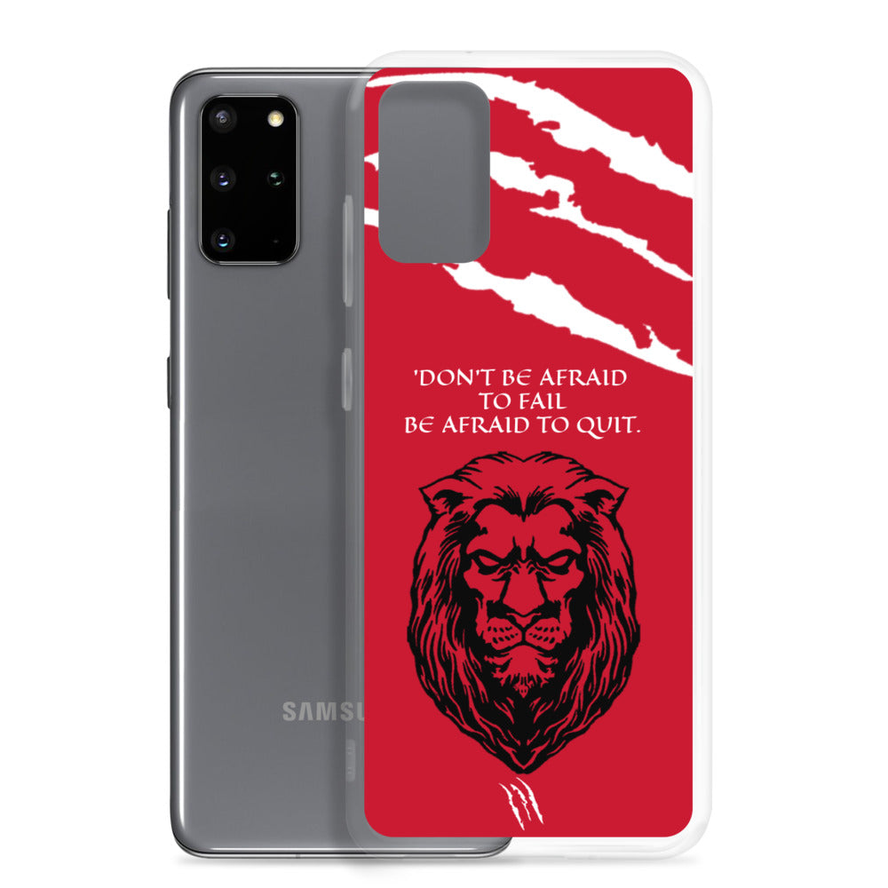 LION Samsung Case RED