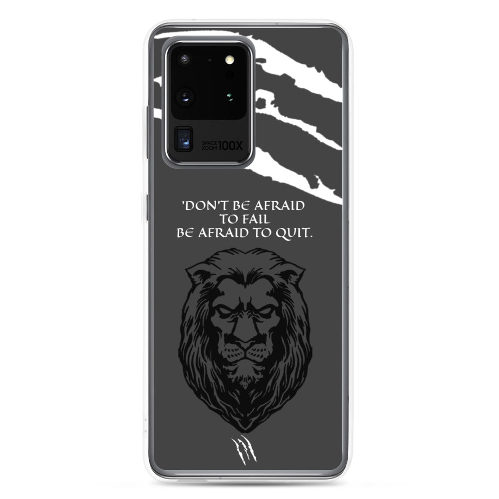 LION Samsung Case GREY