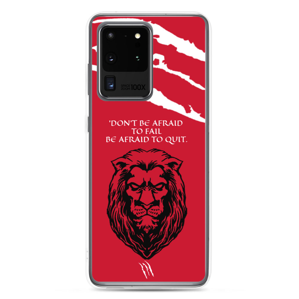 LION Samsung Case RED