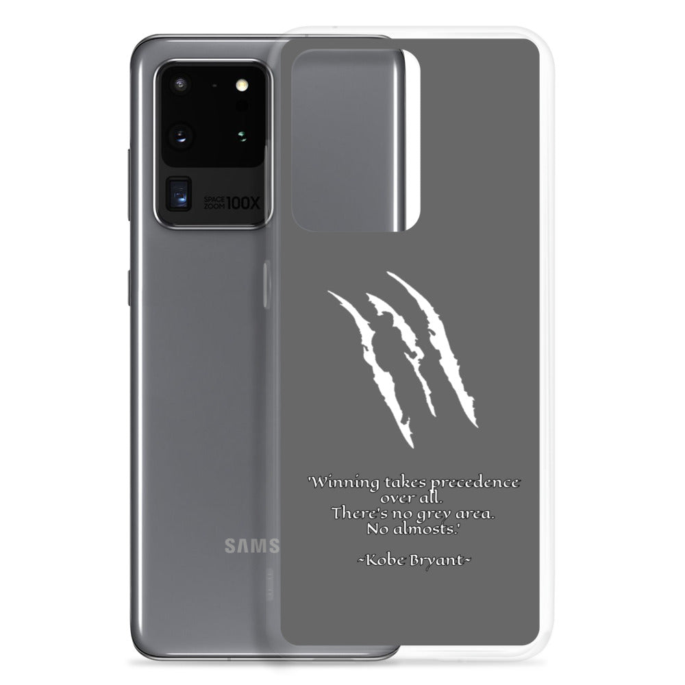 KOBE Quote Samsung Case GREY